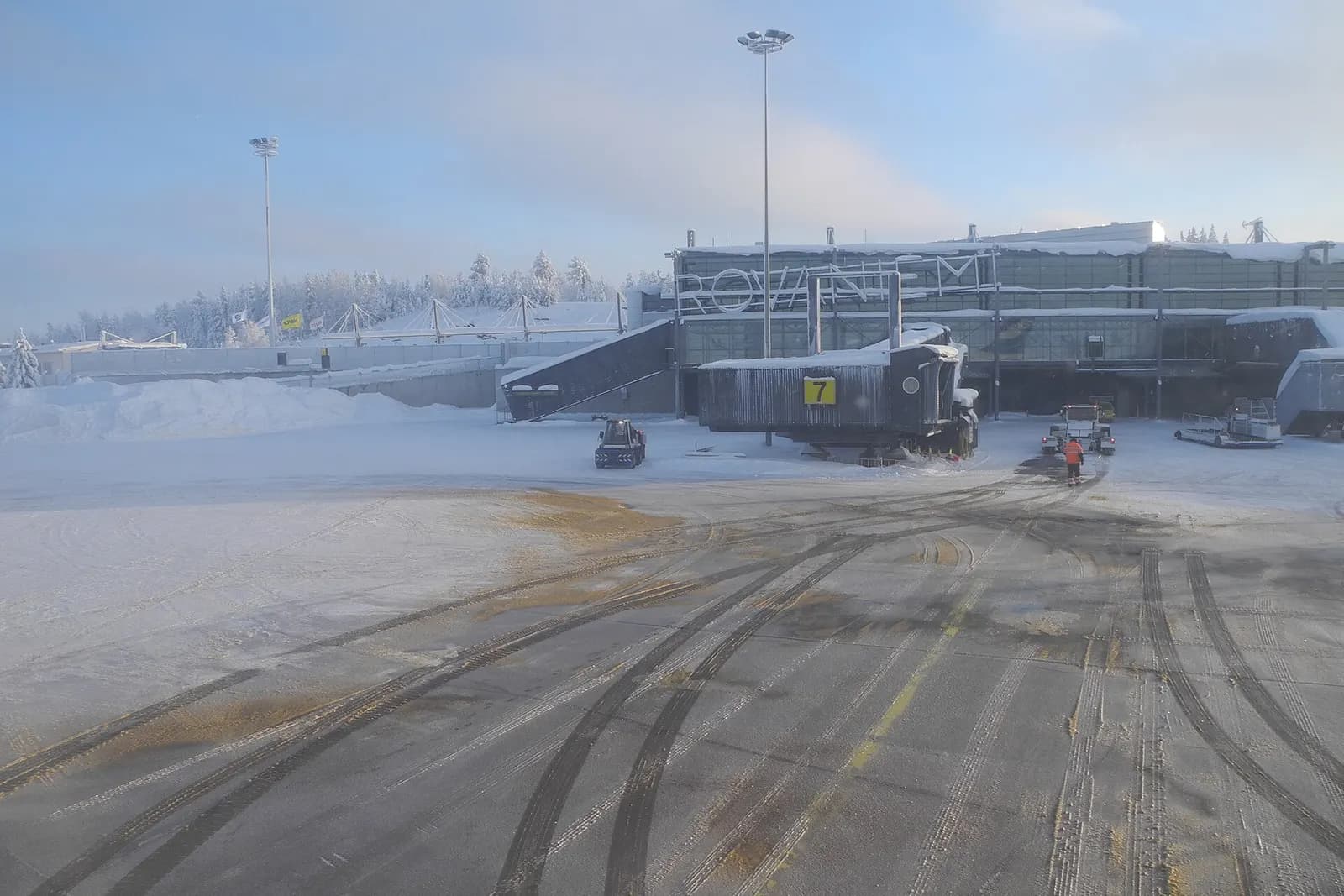 Terminal of Rovaniemi Airport