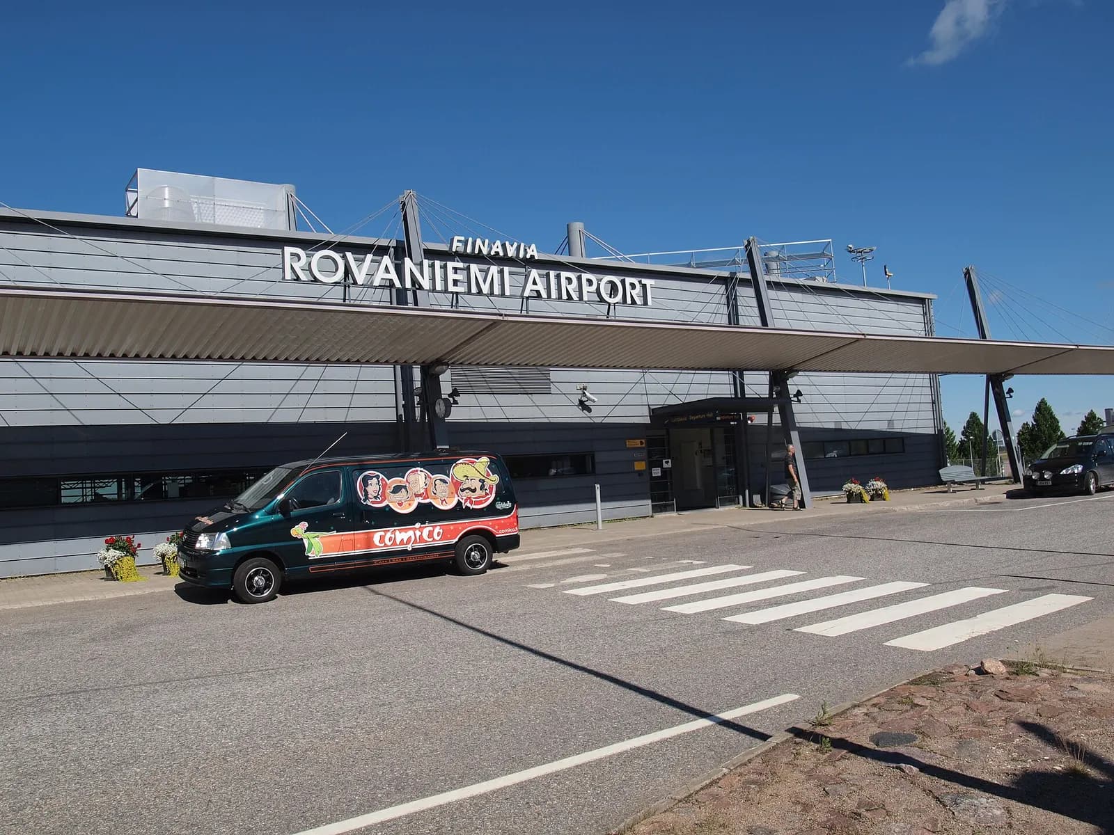 Exterior of Rovaniemi Airport passenger terminal