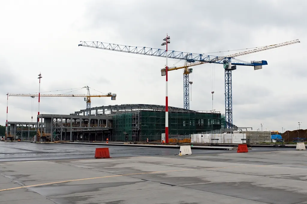 Terminal area at Rzeszów–Jasionka Airport