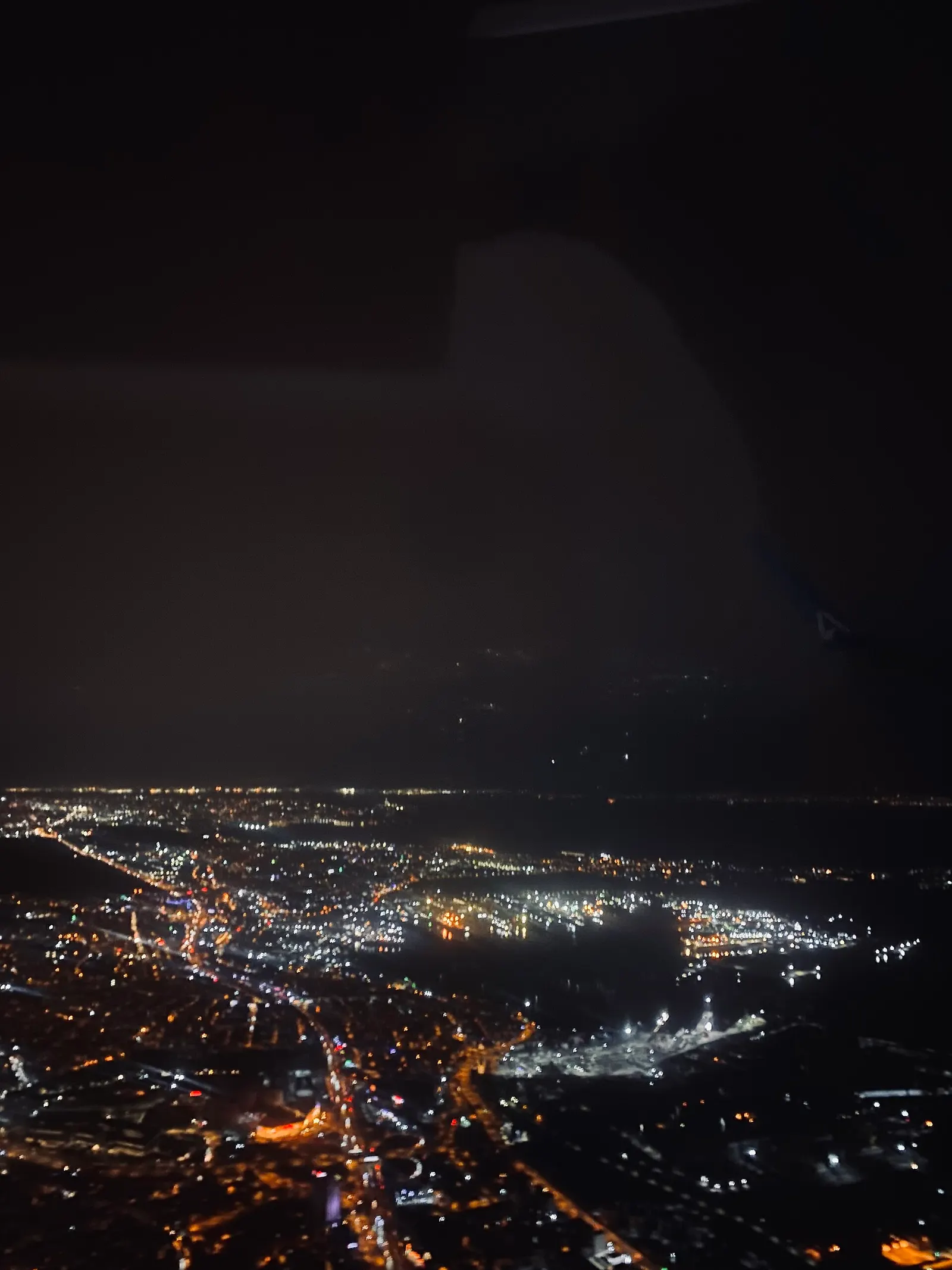 Bird's eye view of Tuzla from the AJet aircraft departing from Sabiha Gökçen International Airport.