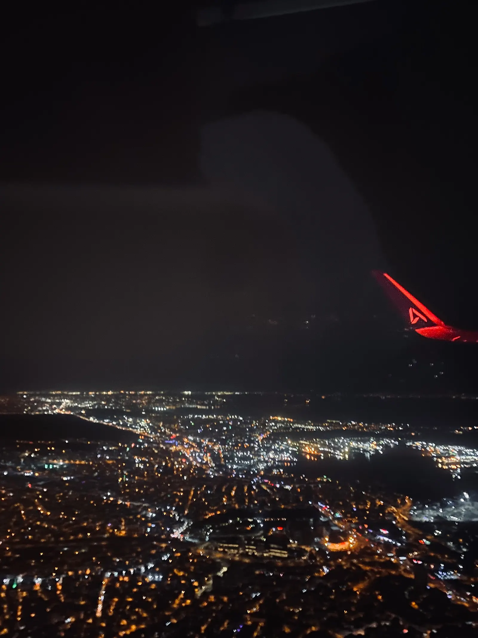 Bird's eye view of Tuzla from the AJet aircraft departing from Sabiha Gökçen International Airport.