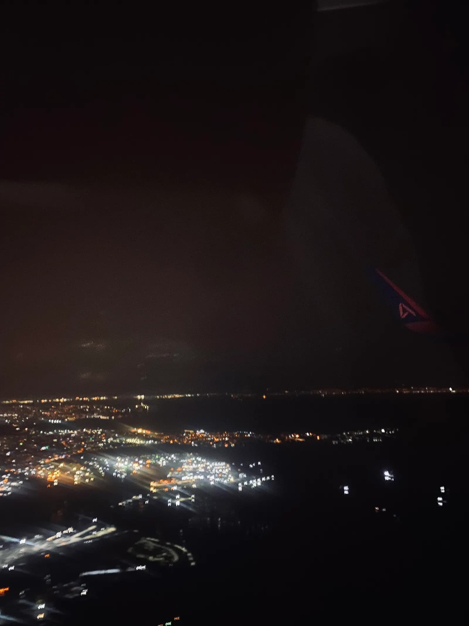 Bird's eye view of Tuzla from the AJet aircraft departing from Sabiha Gökçen International Airport.