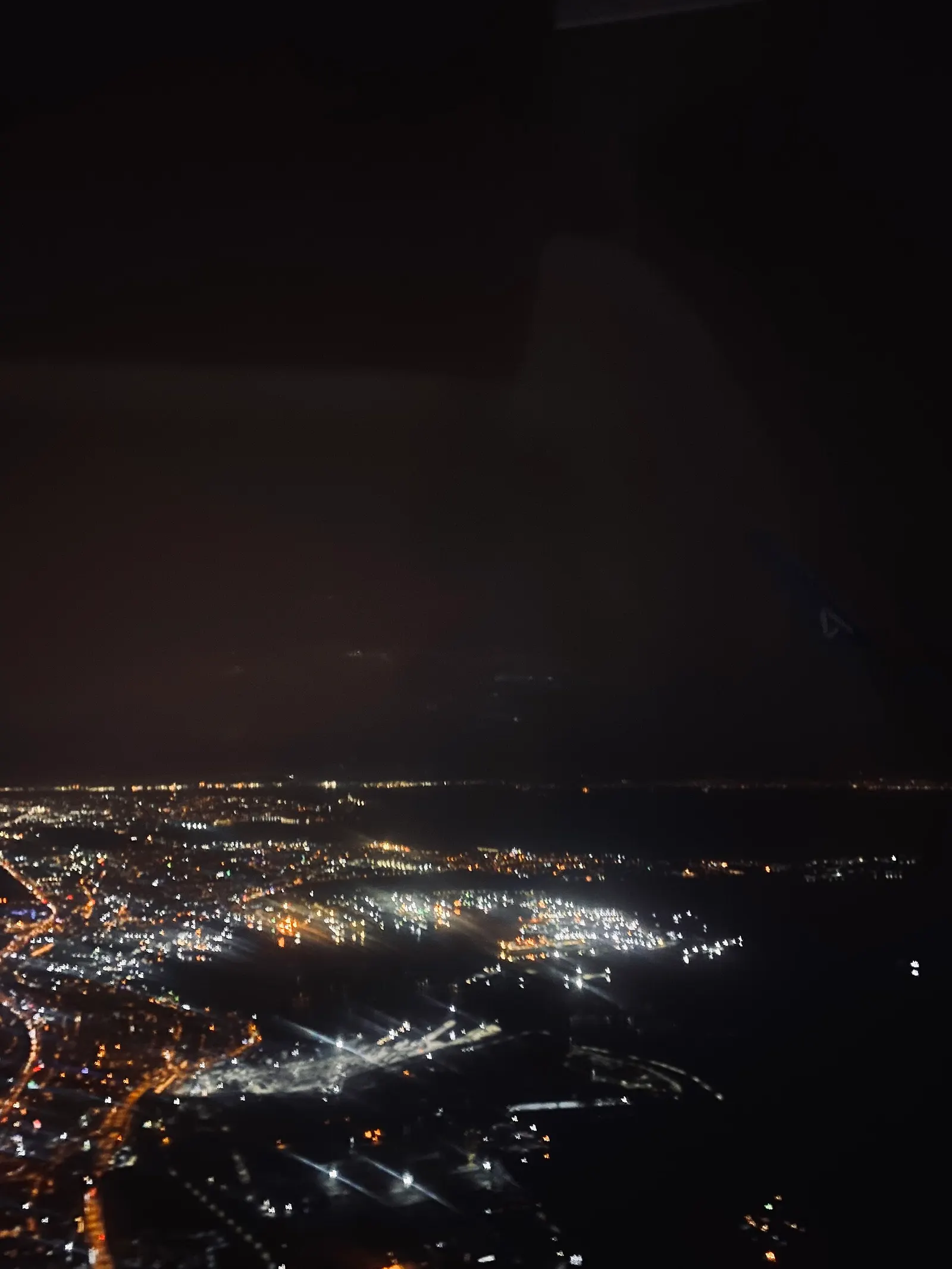 Bird's eye view of Tuzla from the AJet aircraft departing from Sabiha Gökçen International Airport.