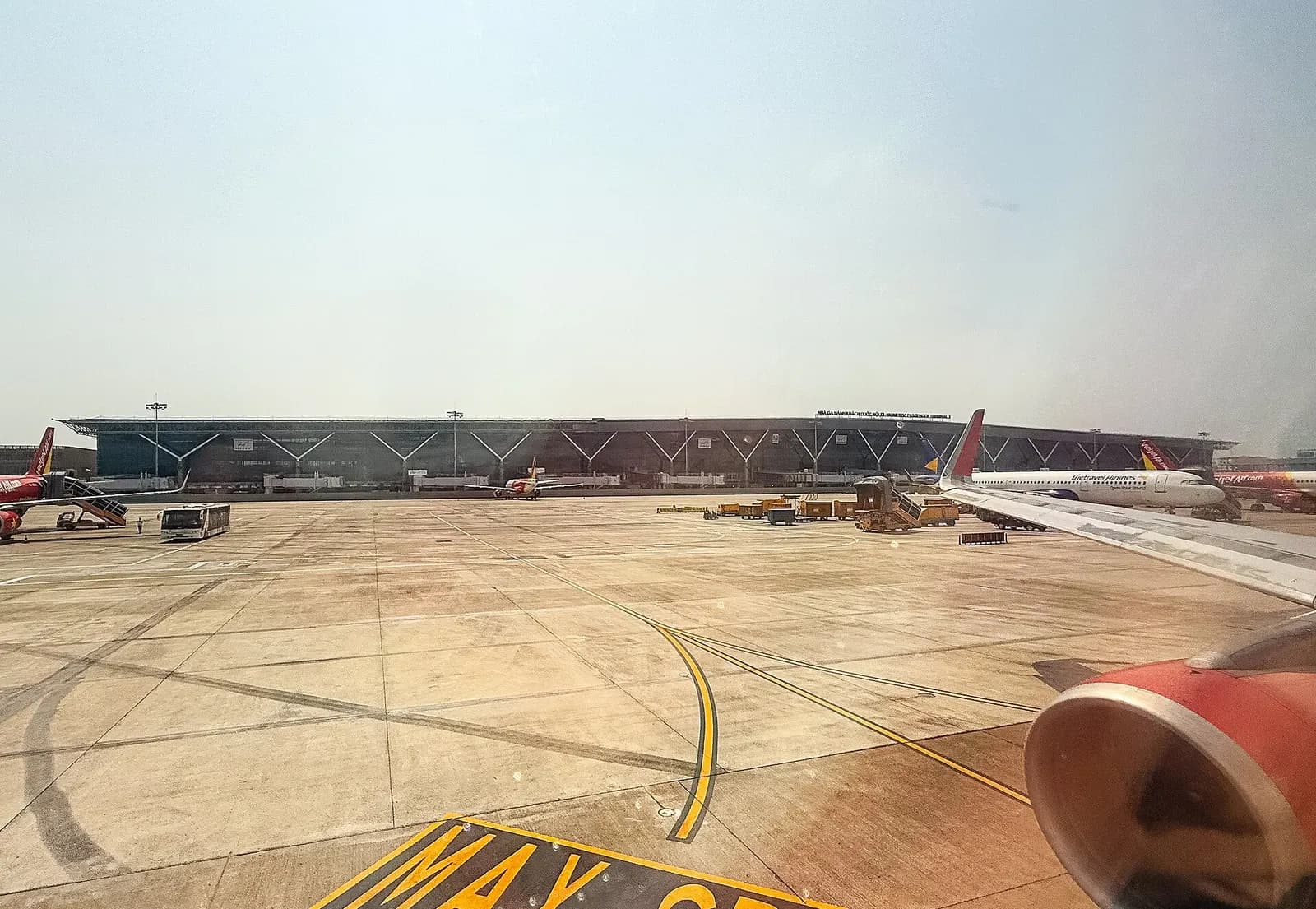 Photo of the Terminal 3 building of Tan Son Nhat Airport in January 2025