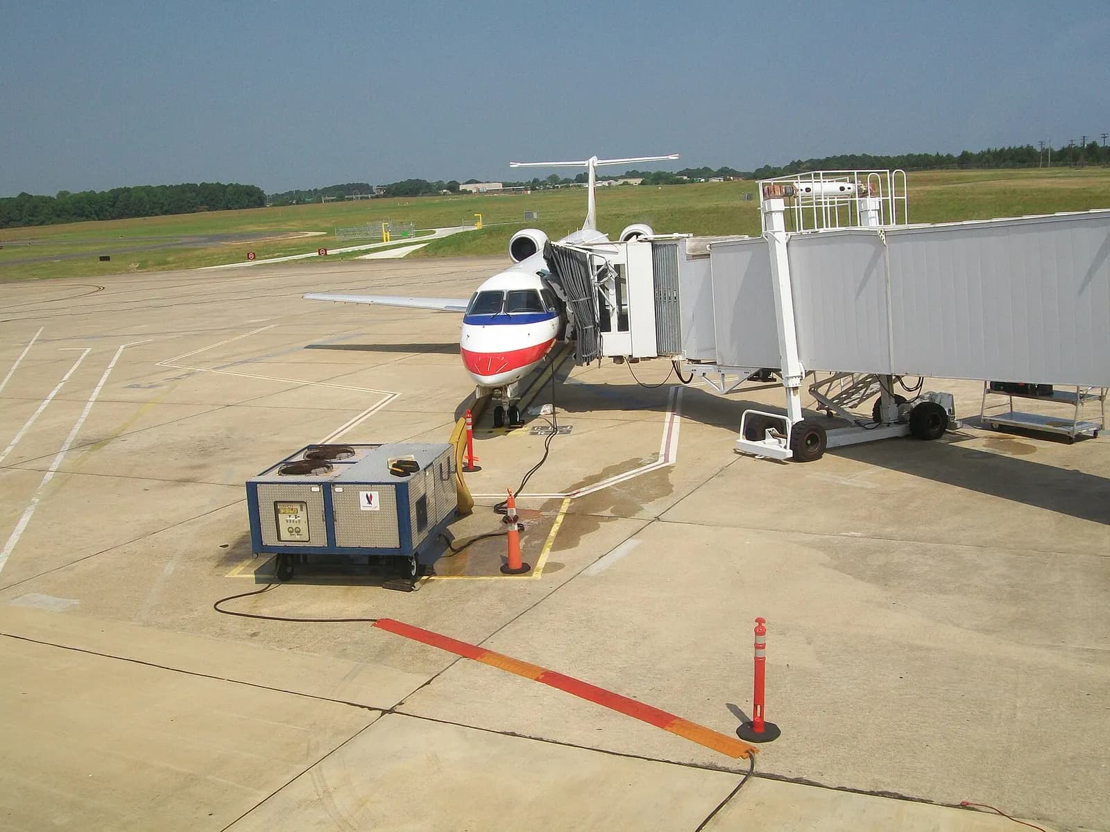 Historic January 2008 passenger scene at Shreveport Regional Airport