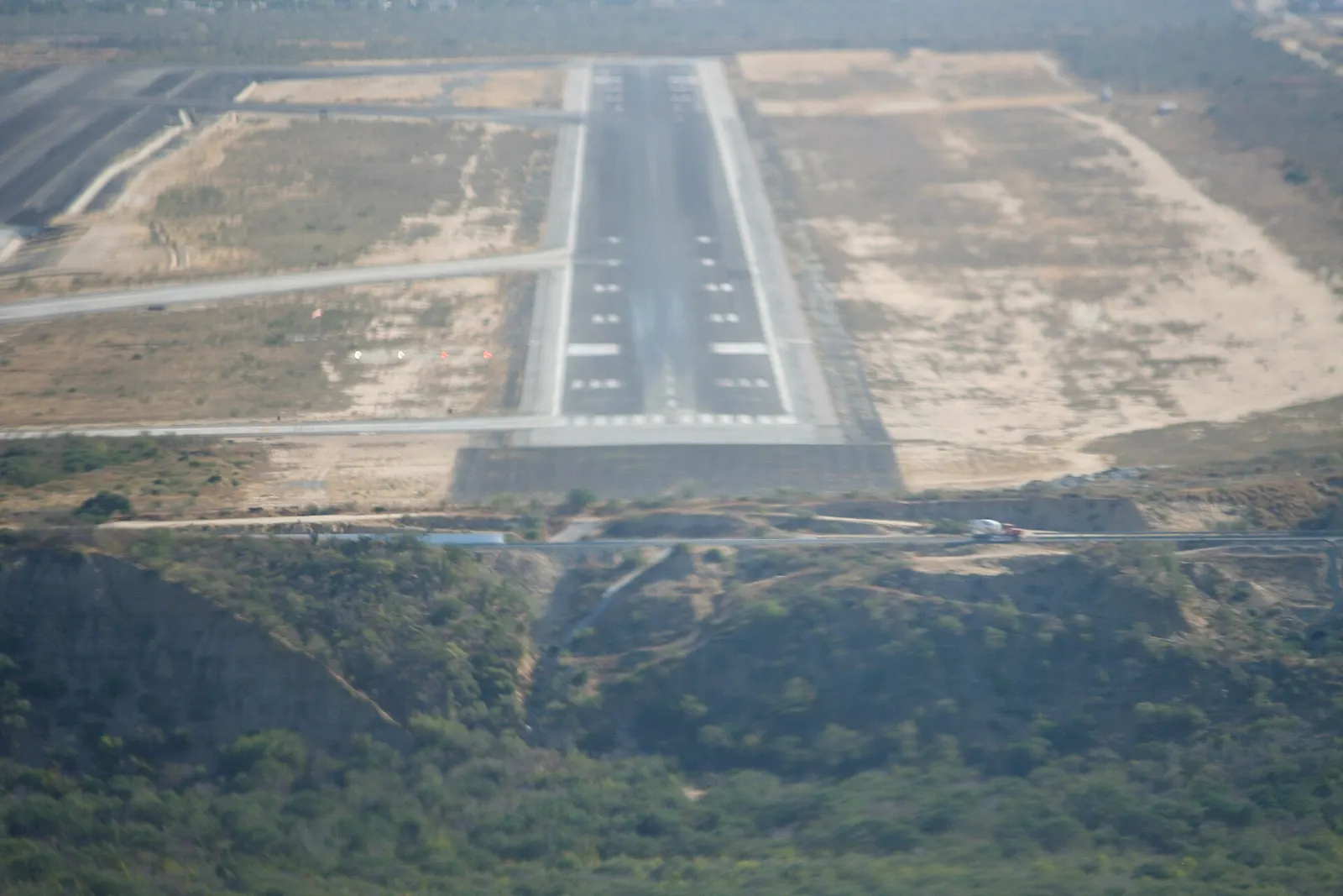Final Approach to runway 16. Los Cabos International Airport (SJD).