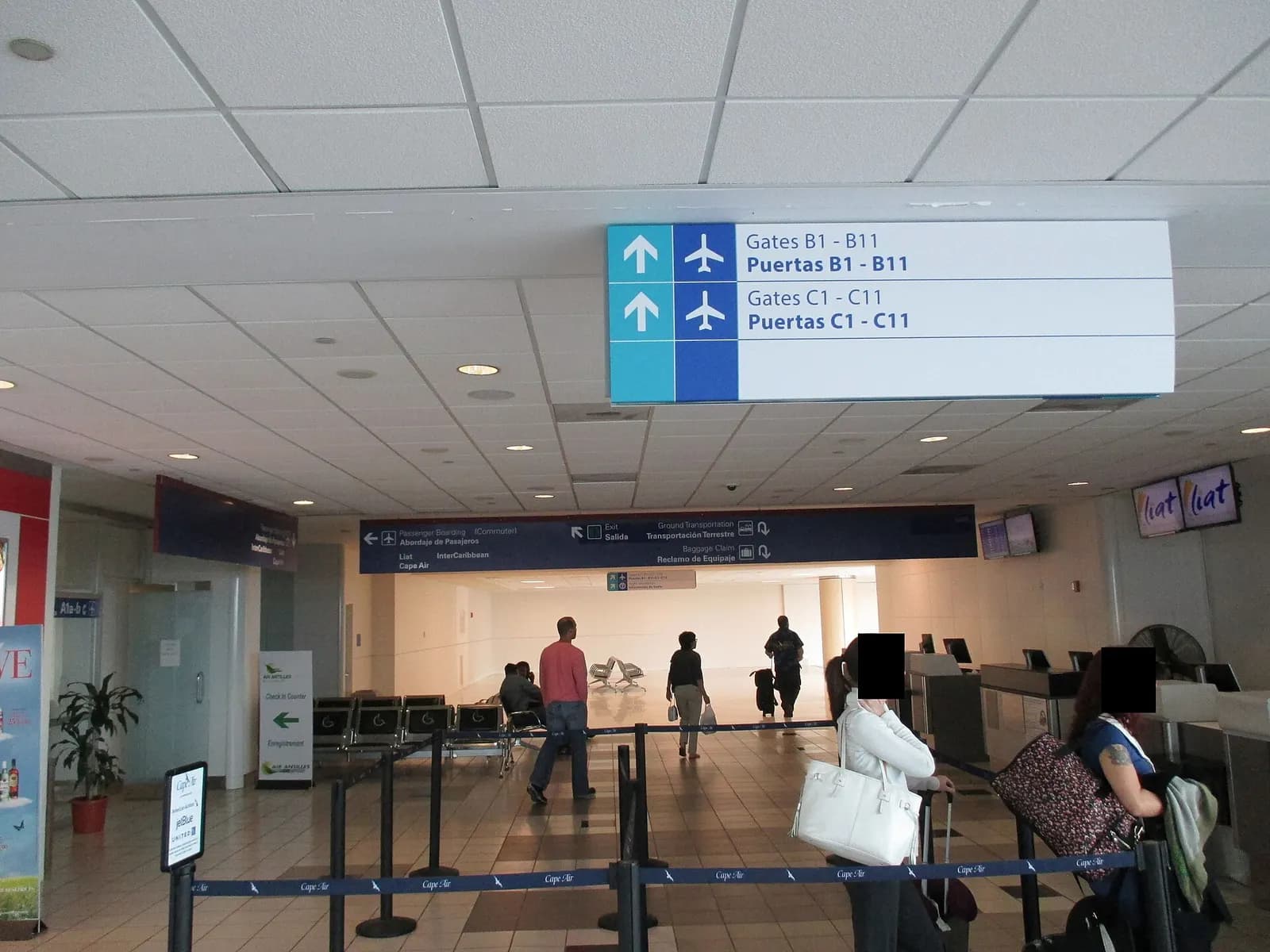 Cape Air check-in counters