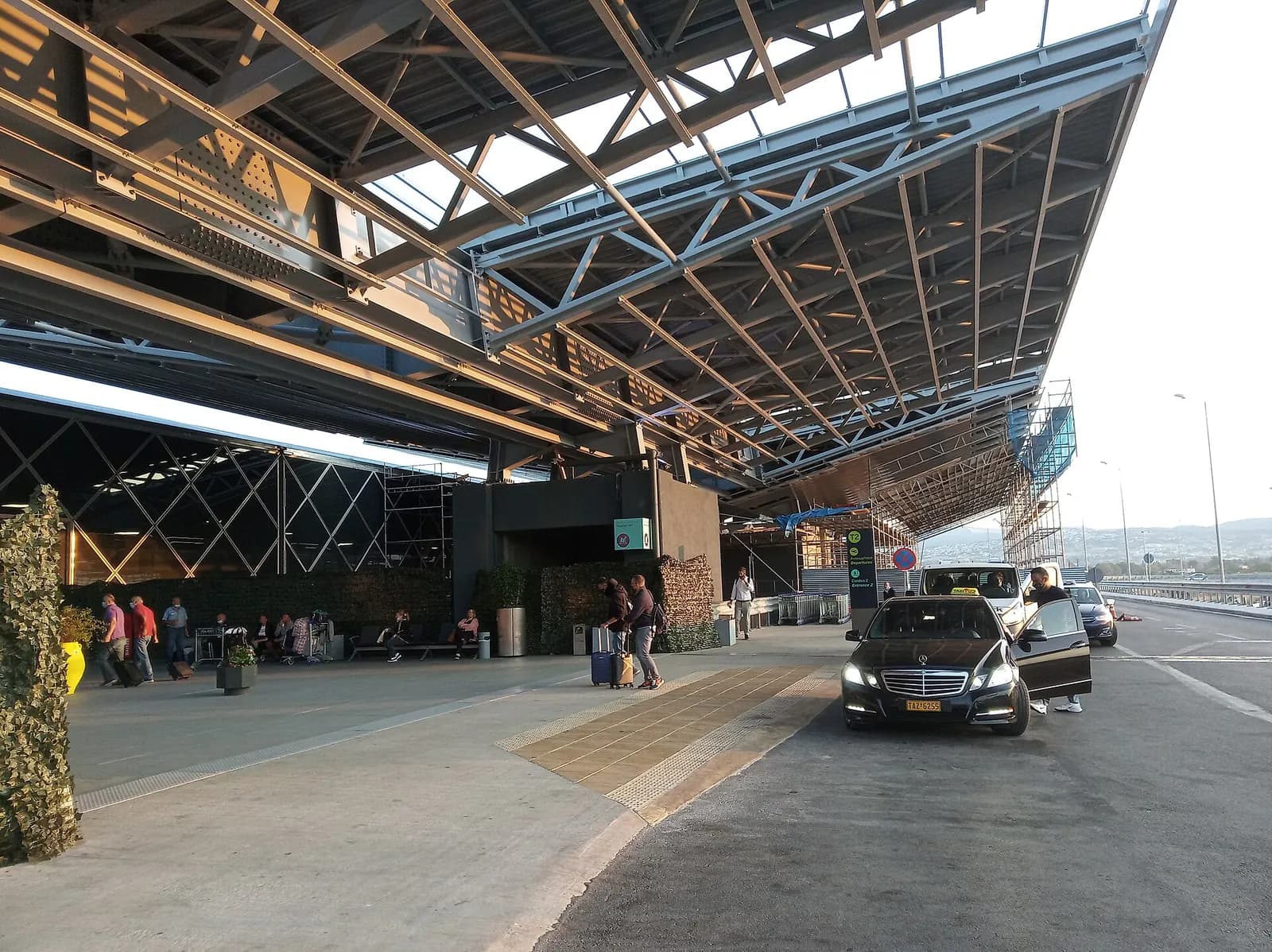 New Terminal of Thessaloniki airport Landslide