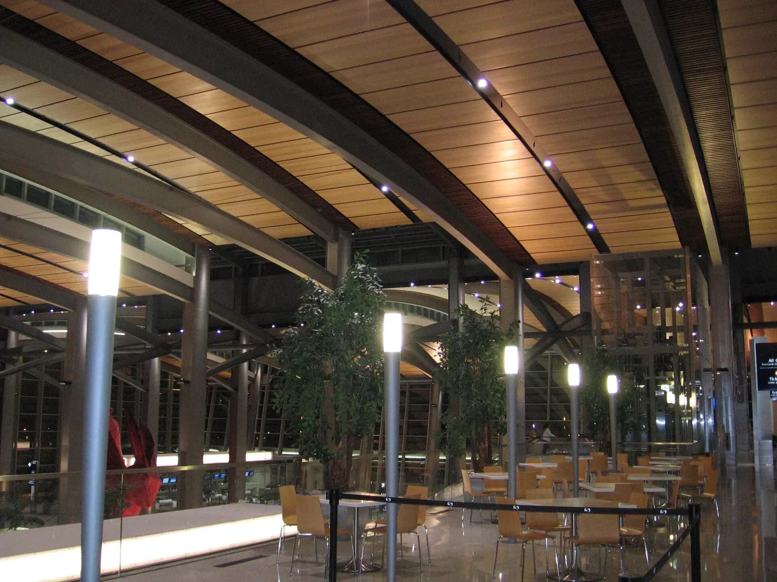 Interior of new Central Terminal B at the Sacramento International Airport in Sacramento County, California, USA.