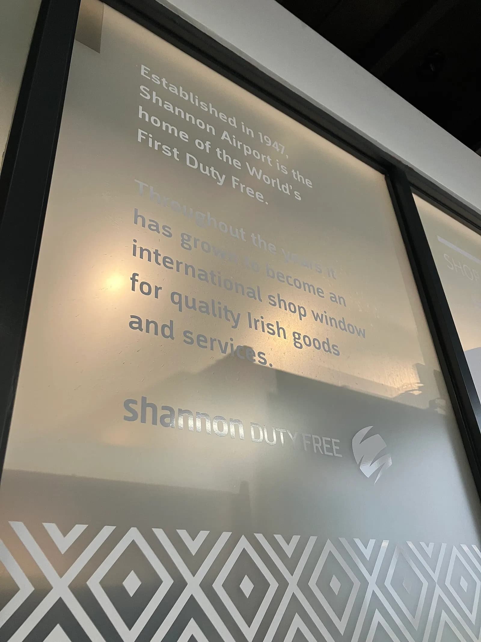 Shannon Airport airside departures after U.S. pre-clearance