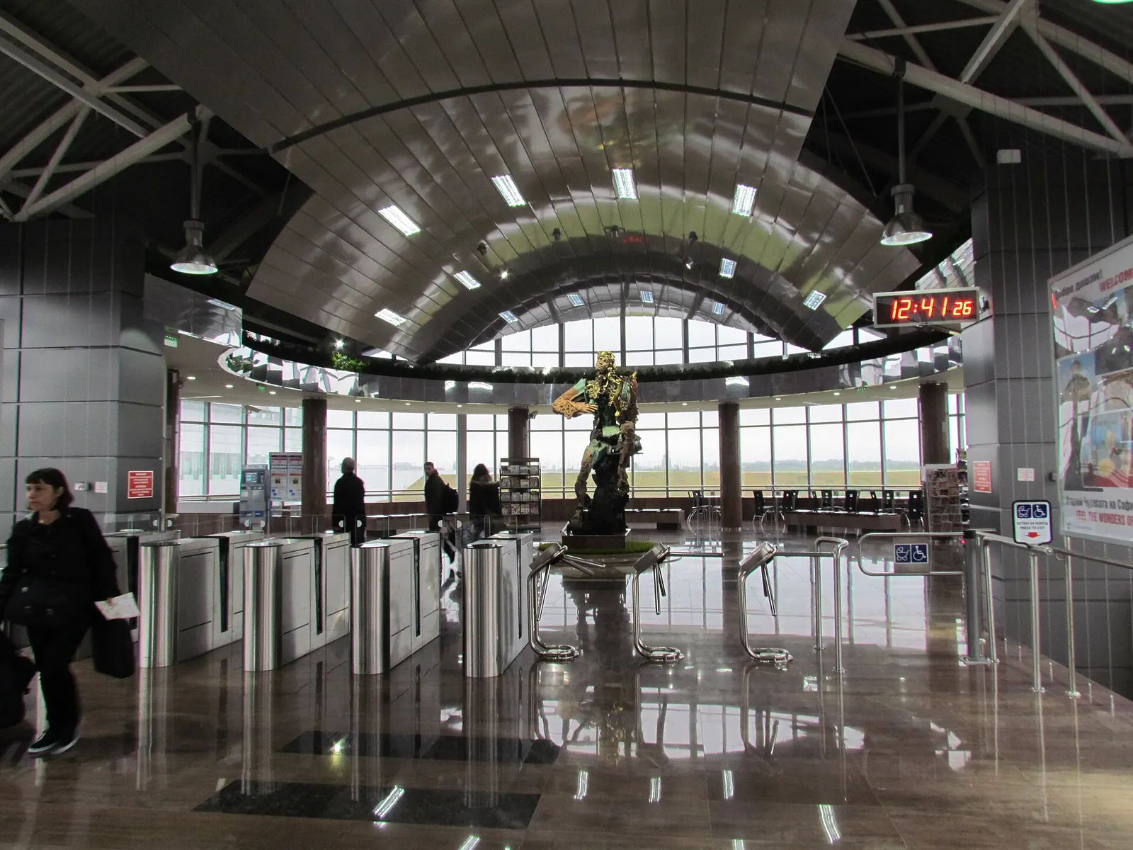 Sofia Airport Metro Station at Terminal 2