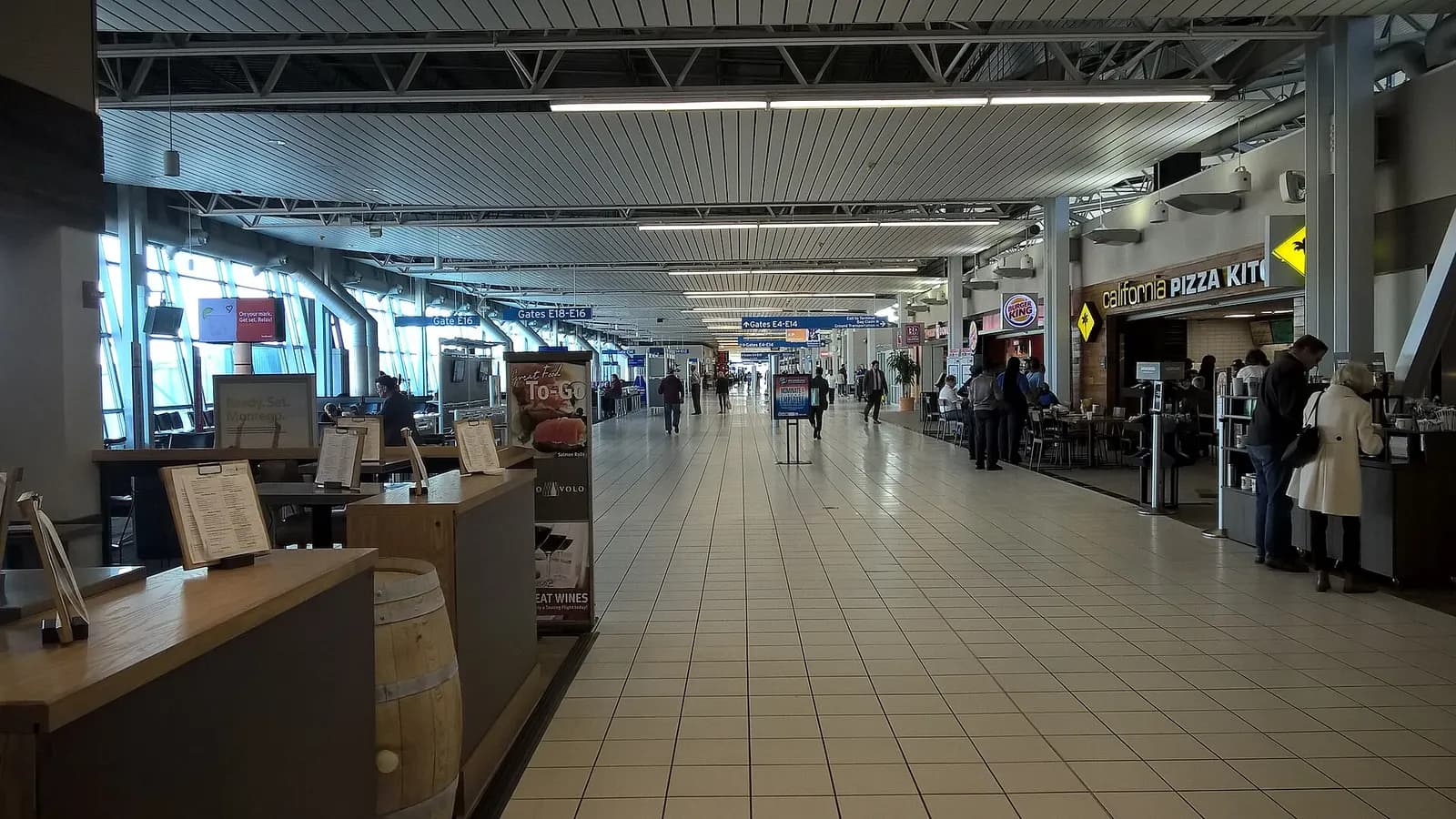Overview of E Concourse at St Louis Lambert International Airport T2