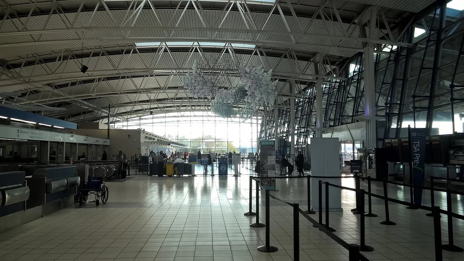 Ticketing Hall of Terminal 2 at St. Louis Lambert International Airport
