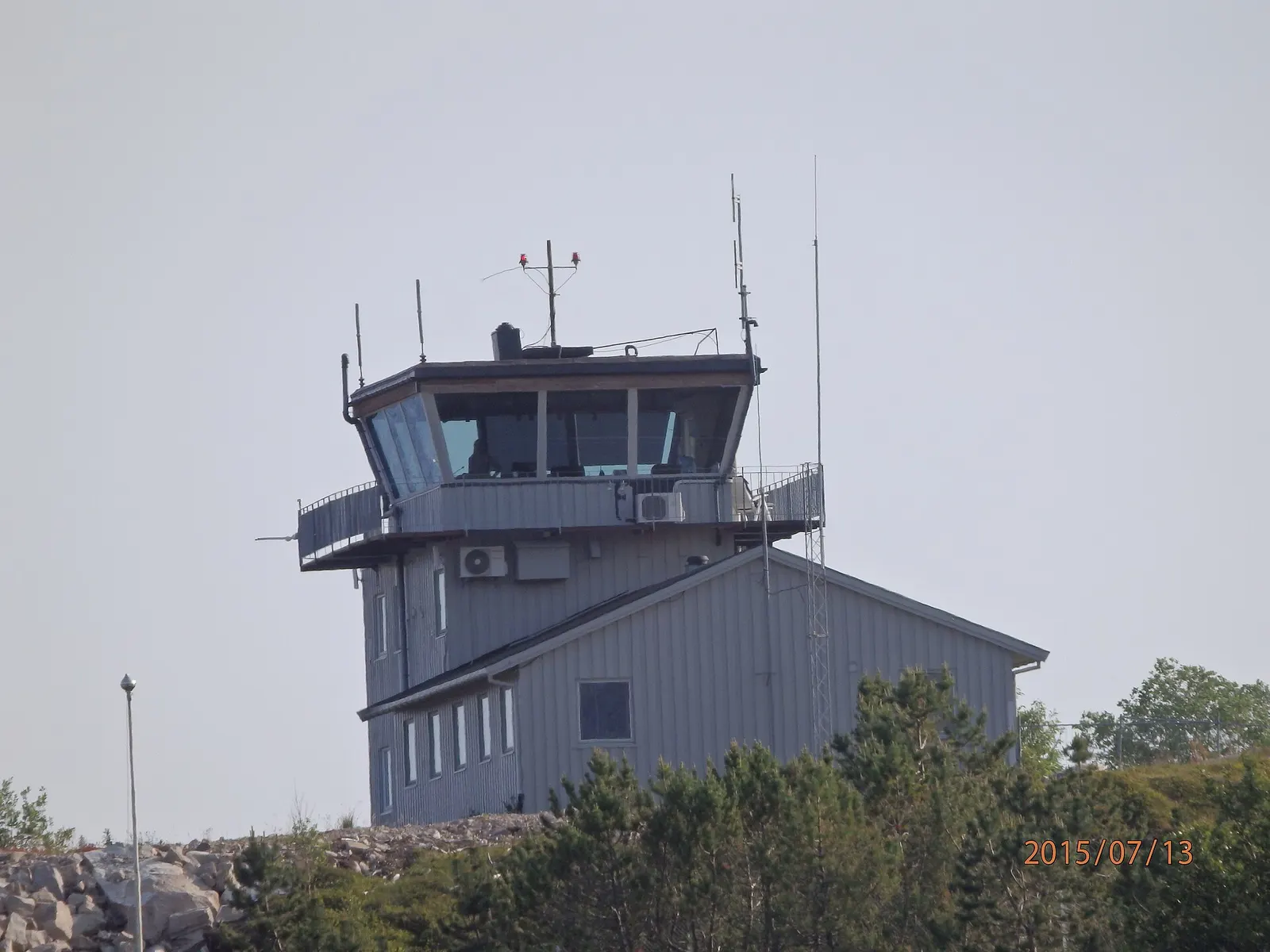 Exterior of Svolvær Airport, Helle terminal building