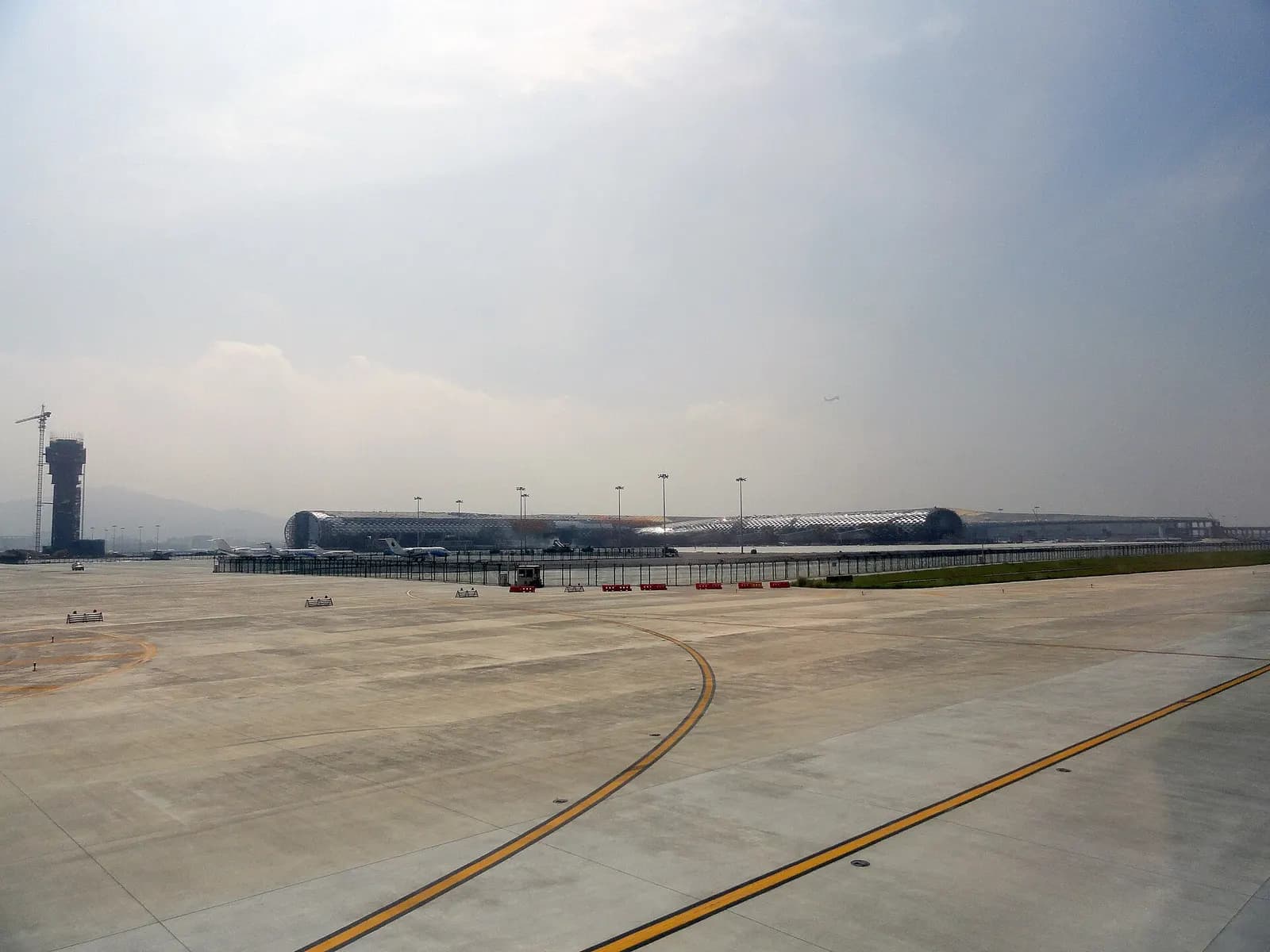 Shenzhen Bao'an International Airport SZX "Terminal 3" under construction