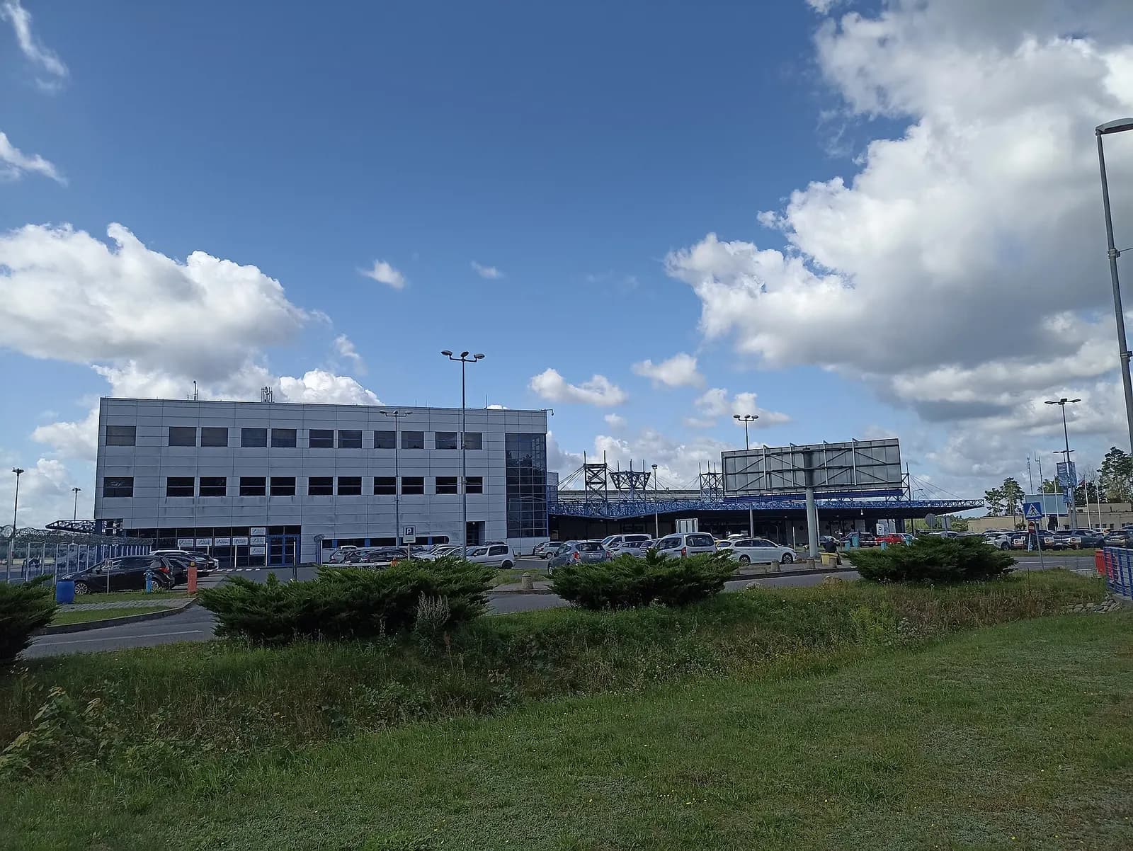 Terminal exterior at Solidarity Szczecin–Goleniów Airport