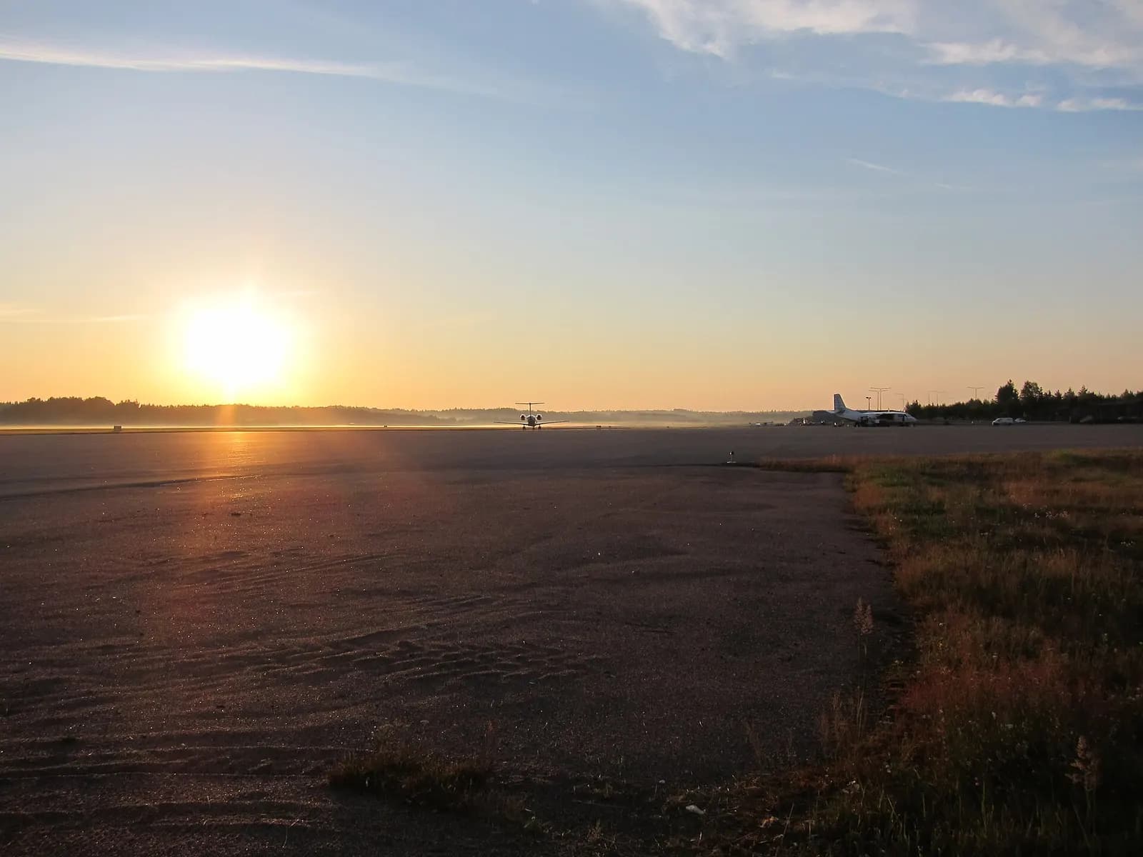 Turku Airport , Finland .
