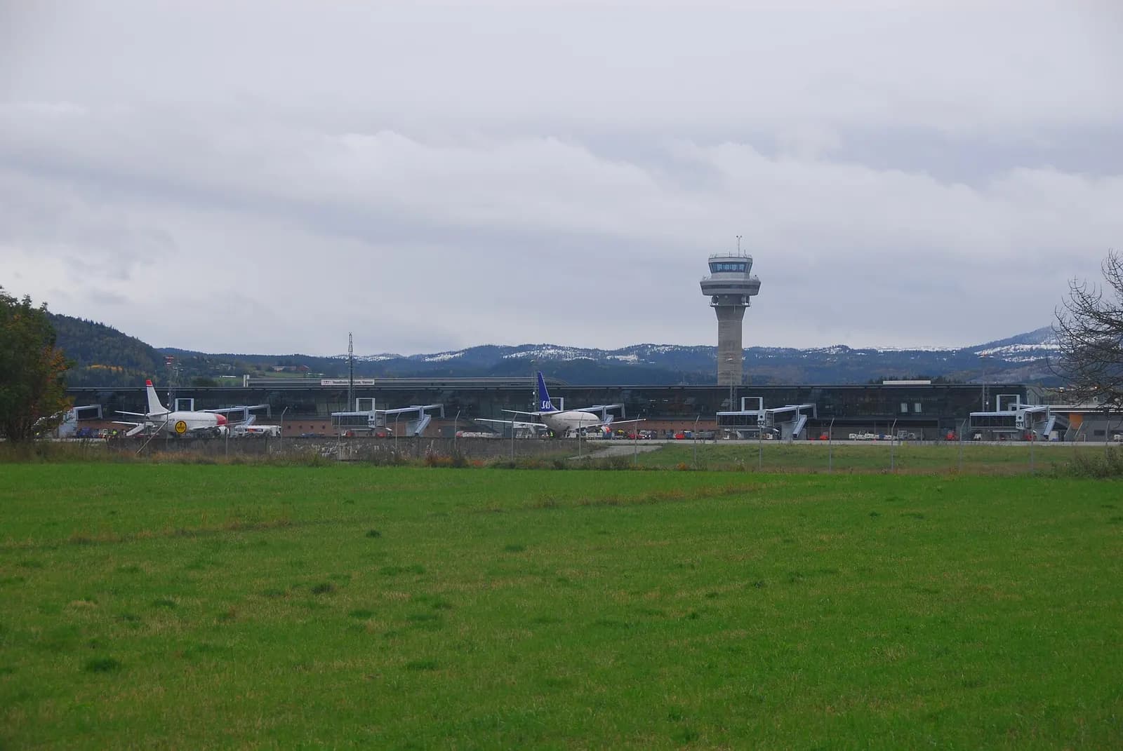 Parts of Terminal A at Trondheim Airport, Værnes