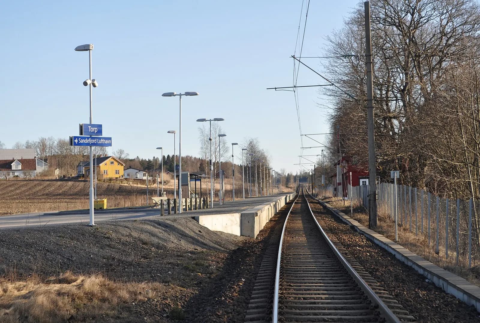 Sandefjord Airport (Torp) train station