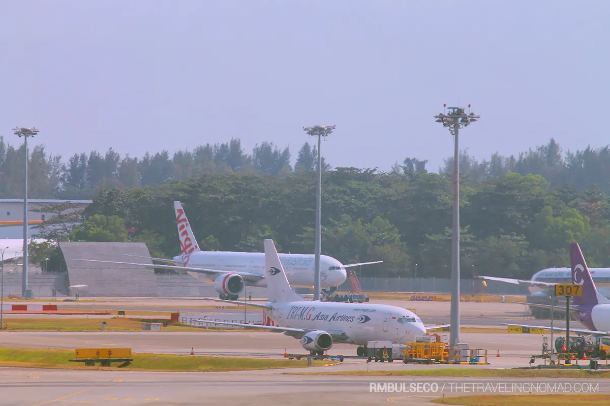 Terminal 1 planespotting