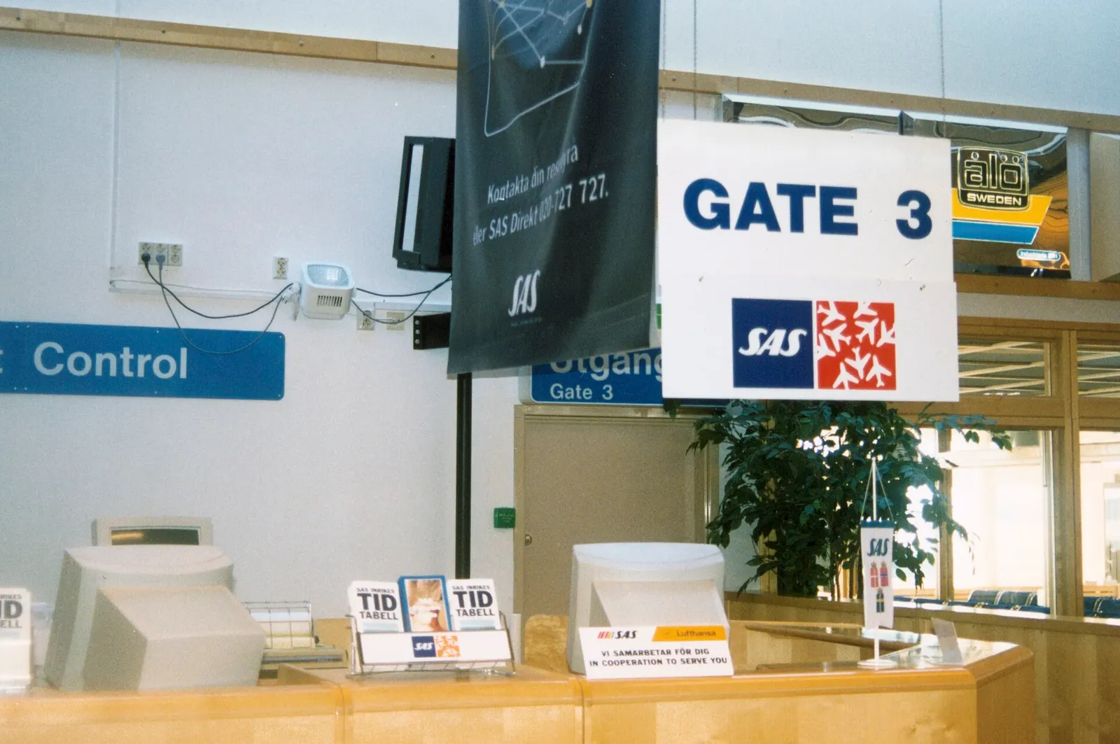 Umea UME Airport. Umeå flygplats