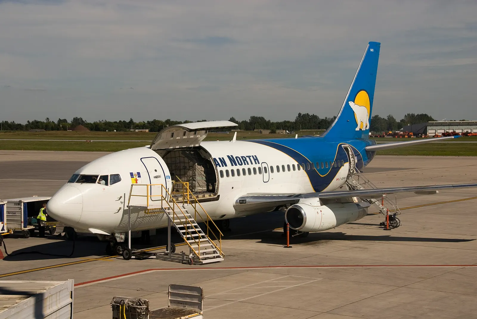Canadian North Boeing 737-200 at Ottawa Macdonald-Cartier International Airport