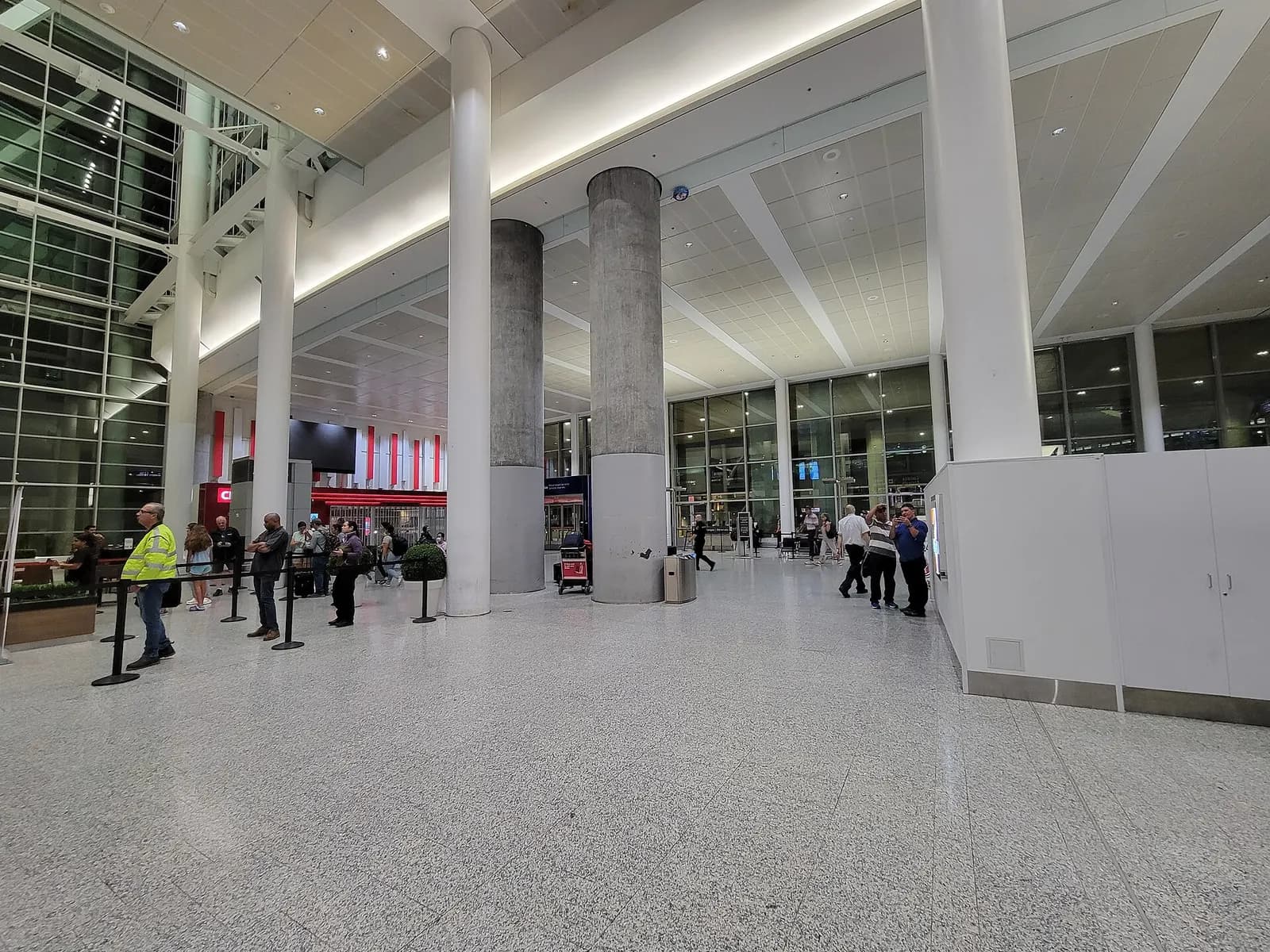 The domestic arrival hall in Terminal 1 for Toronto Pearson International Airport